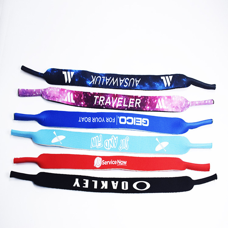 	Custom Logo Neoprene Glasses Straps