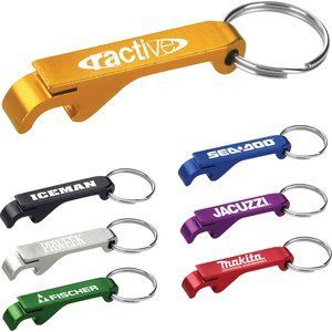 	Custom logo bottle openers