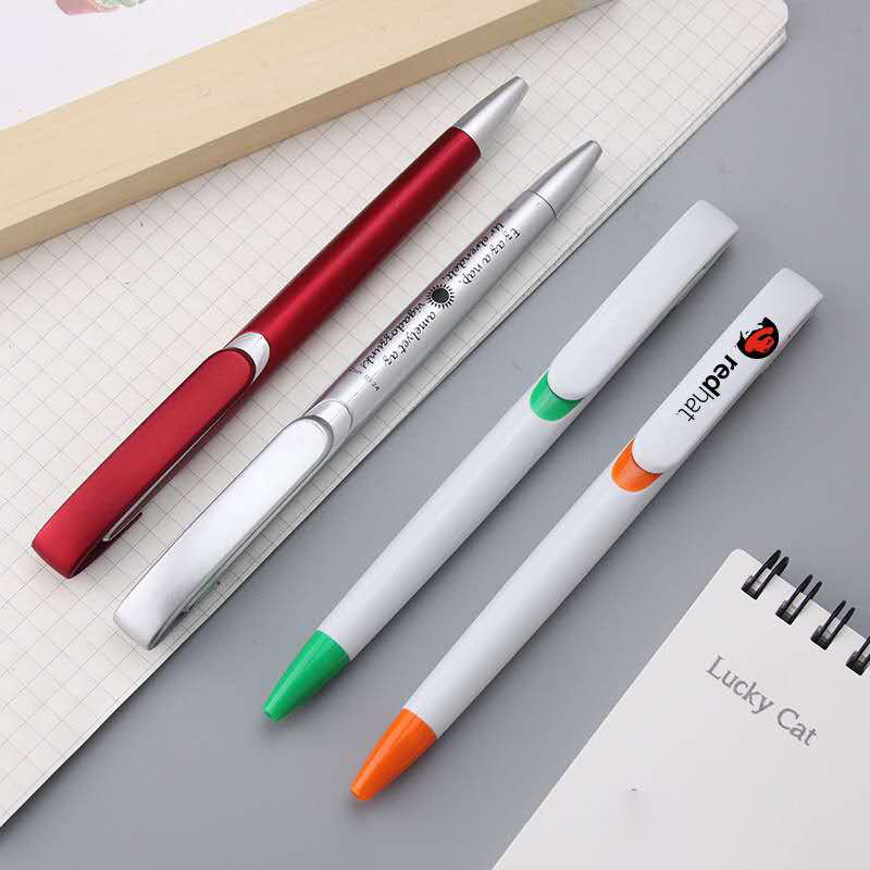 	Custom printed ballpoint pens
