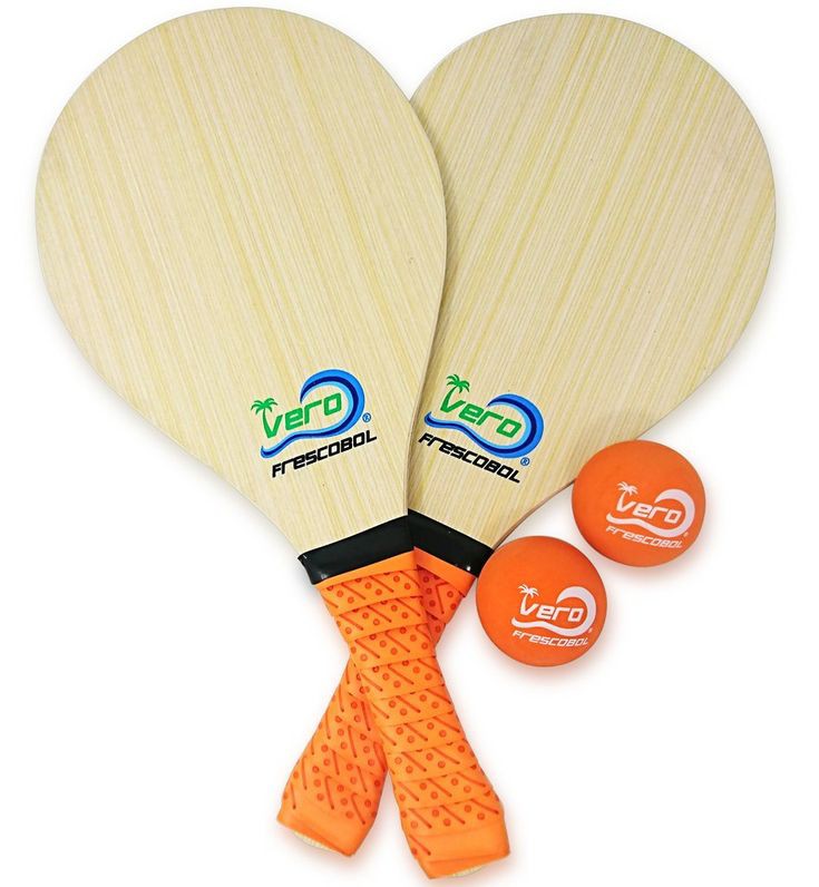	Custom printed beach tennis bats