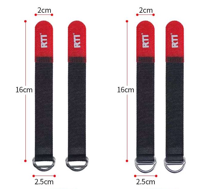 	Branded hook & loop cable ties