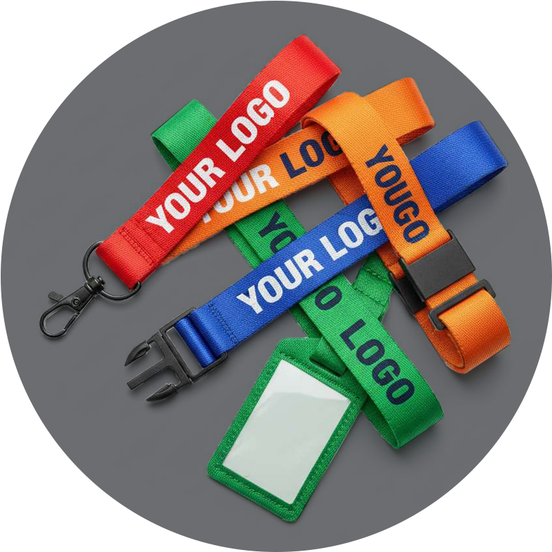 	Custom Short Lanyards – Personalized Keychain Lanyards with Logo Print