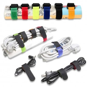 Custom Printed Velcro Cable Ties | Personalized Hook an...