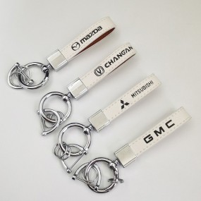 Custom Leather Keychains with Logo | Personalized Leath...