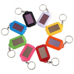 Custom Solar LED Keychains with Logo | Branded LED Keyc...