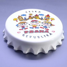 Round Magnetic Metal Bottle Openers | Custom Logo Bottl...