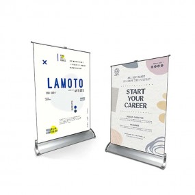 Mini Roll-Up in A4 or A3 Format  | Table Displays Print...