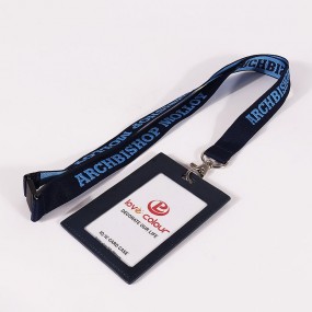 Custom ID Card Holder with Lanyard – Personalized Badge...
