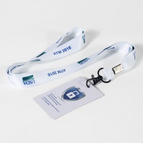 Custom ID Card Holder with Lanyard – Personalized Badge...