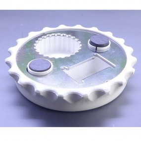 Round Magnetic Metal Bottle Openers | Custom Logo Bottl...