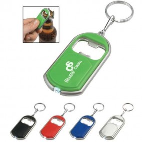 Custom Mini Flashlight Keychains with Bottle Opener | P...