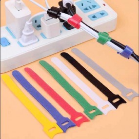 Custom Printed Velcro Cable Ties | Personalized Hook an...