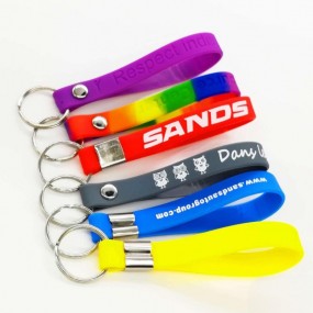 Personalized Silicone Keychains – Custom Logo Silicone ...