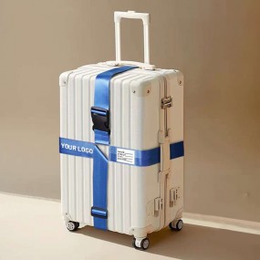 Custom Luggage Straps with Logo | Personalized Suitcase...