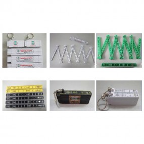 Custom Folding Rulers with Keychain | Personalized Cust...