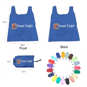 Branded Reusable Foldable Shopping Bags