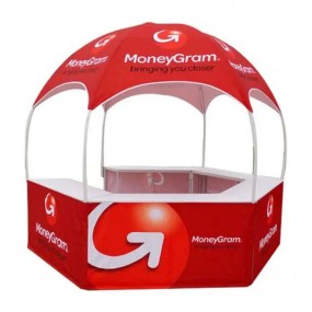 Pavilion for Sales Stands – Custom Printed Hexagonal Te...