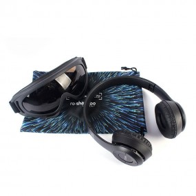 Custom Ski Goggle Bag with Drawstring – Personalized Sk...