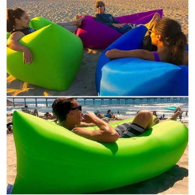 Inflatable Beach Sofa & Lazy Bag for Camping – XXL Infl...