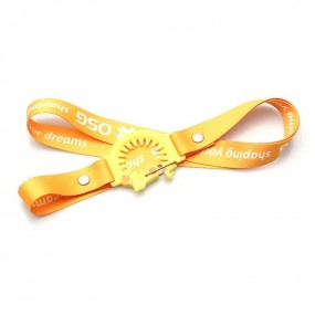 Lanyard Keychain with Bottle Holder – Custom Printed La...