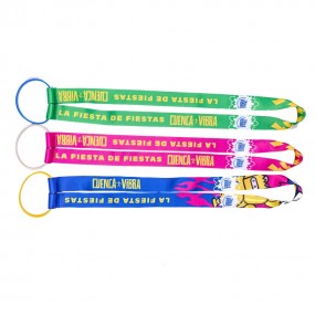 Lanyard Keychain with Bottle Holder – Custom Printed La...