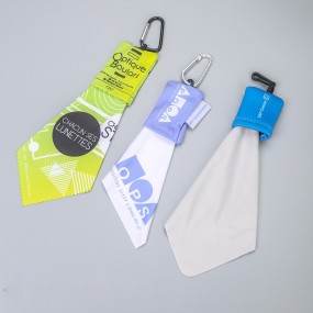 Custom Glasses Cleaning Cloth Keychains – Personalized ...