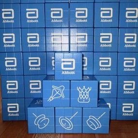 Custom 3x3 Rubik’s Cube – Personalized Logo Rubik’s Cub...