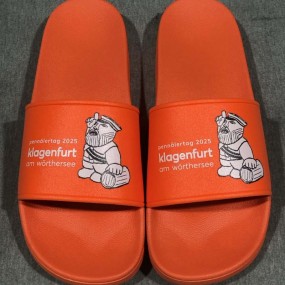 Custom Slide Sandals with Logo | Personalized Pool Slid...
