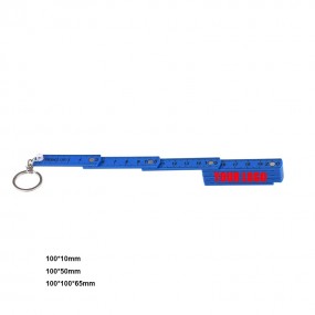 Custom Folding Rulers with Keychain | Personalized Cust...