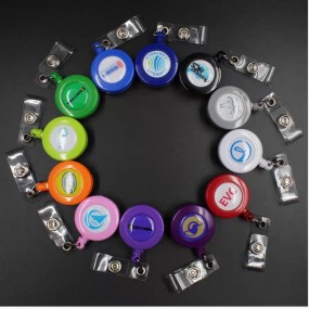 Custom ID Badge Reels - Printed Retractable ID Badge Re...
