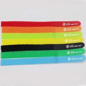 Custom Printed Velcro Cable Ties | Personalized Hook an...