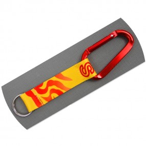 Custom Short Lanyards with Carabiner – Logo Printed Key...