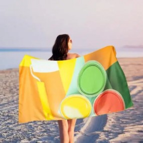 Custom Beach Towels with Logo – Personalized Beach Towe...