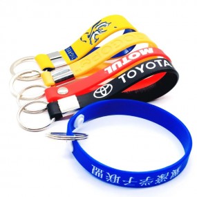 Custom Silicone Keychains with Logo – Personalized Rubb...