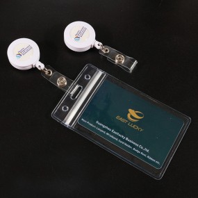 Custom Lanyards / Badge Holders with Card Jojo – Person...