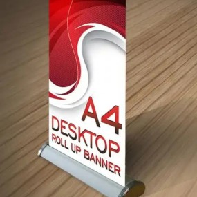 Mini Roll-Up in A4 or A3 Format  Table Displays Printin...