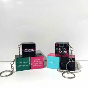 Custom Rubik’s Cube Keychains with Logo | Personalized ...