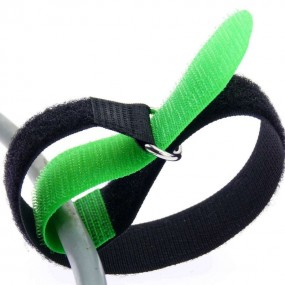 Custom Velcro Cable Ties with Metal Eyelet | Reusable V...