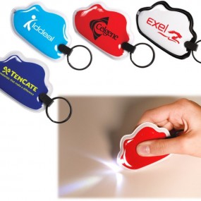 Custom Mini Flashlights with Keychain | Personalized Ke...