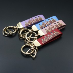 Custom Leather Keychains with Logo | Personalized Leath...