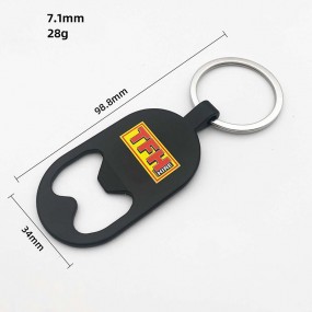 Custom Bottle Opener Keychains | Personalized Logo Keyc...