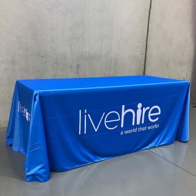 Custom Printed Table Runners & Tablecloths with Logo | ...