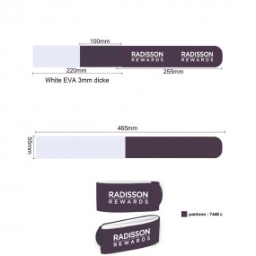 Custom Ski Clips & Velcro Straps | Personalized Ski Ban...