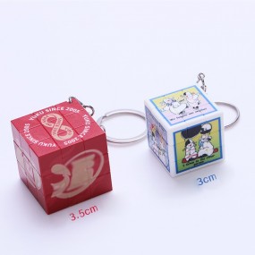 Custom 3x3 Rubik’s Cube Keychains | Personalized Rubik’...