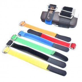 Custom Printed Velcro Cable Ties with Metal Eyelet | Pe...