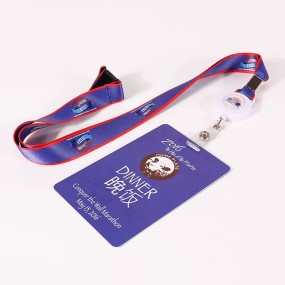Custom ID Card Holder with Lanyard – Personalized Badge...