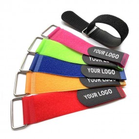 Velcro Straps with Buckle | Custom Printed Velcro Cable...