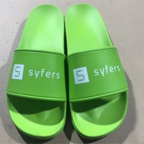 Custom Slide Sandals with Logo | Personalized Pool Slid...