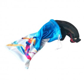 Custom Ski Goggle Bag with Drawstring – Personalized Sk...