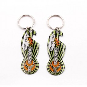 Custom Shopping Cart Key Openers with Bottle Opener | P...